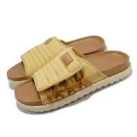 【NIKE 耐吉】拖鞋 Asuna 2 Slide 男鞋 女鞋 土黃 棕 麵包拖 可調整 抽繩(DX6865-700)