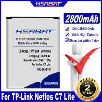 HSABAT NBL-38A2150 2800mAh Battery for TP-Link Neffos C7 Lite TP7041A TP7041C Batteries