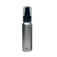 日本空瓶B+D乳液鋁罐 L28SP-80 / 日本製壓頭 / 可分裝酒精或消毒水/容量80ml 任何藥劑均可用