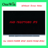 for 530S-14ARR Type 81H1 Lenovo ideapad 530S-14IKB 81EU 530S-14 Laptop Screen Matrix Not Screw Holes 30pin 1920*1080 IPS Full HD