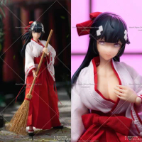In Stock HASUKI Pocket Art Series PA005 1/12 Scale Collectible 15.5cm Female Soldier Exorcist Witch Tsubaki Action Figure Model