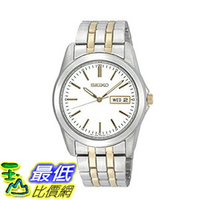 [美國直購] 男士手錶 Seiko SGGA45 Mens Stainless Steel Dress White Dial