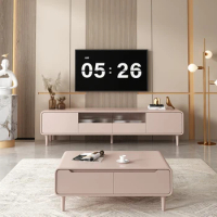 80 Inch Cabinet Tv Stand Fireplace Table Entertainment Center Mueble Unit Monitor Tv Stand Mueble Tv Colgante Luxury Furniture