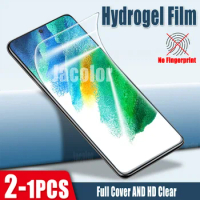 1-2PCS Front Hydrogel Film For Samsung S21 S22 S20 FE Plus Ultra 5G 4G Samsun S21Ultra S 21 22 21FE 22Ultra 20 Screen Protectors