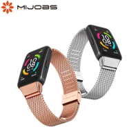 For Huawei Honor Band 6 Strap Smart Wristband Replacement Watch Belt Strap for Honor Band 6 Bracelet Metal Wrist Accessories