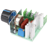 1pc 50--220v 2000w Controller Speed Dimmers scr Voltage Regulator Thermostat Alat