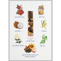 [Giá ưu đãi] Hoa hồng Trắng - Cinnamon Forest - Tinh dầu thơm 202 - Dầu hoa giữ ấm 202 - 202