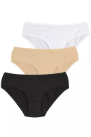 Penti Cover 3-Pack Cotton Slip Panties