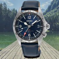 【SEIKO 精工】PROSPEX系列 GMT功能 三日鍊機械腕錶 禮物推薦 畢業禮物(SPB377J1/6R54-00B0B)