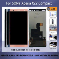 For Sony Xperia XZ2 Compact LCD screen assembly touch glass,For Sony Xperia XZ2 Compact H8324 H8314 LCD Display Black
