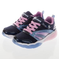 【SKECHERS】女童系列 FUSION FLASH 燈鞋(302043LNVPK)
