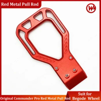 Original EXTREME BULL Red Metal Pull Rod Spare Part Handle Bar Accessories Suit for Official EXTREME BULL Commander Pro E-Wheel