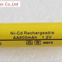 NEW AA600mAh 1.2V 600mah Ni-Cd Rechargeable batteries FS330 320 325 FS812 Razor battery with leg Free shipping