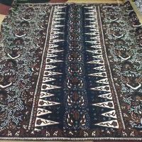Sarung Batik, Sarung Batik Lar Gurda, Sarung Lar Gurda, Sarung Batik Semi Tulis Tradisional Kesikan 