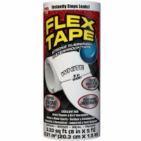 [現貨1個白色出清] 美國 FLEX TAPE 強固型修補膠帶 8吋x5尺 白 美國製_PP0