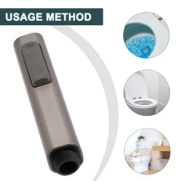 Toilet Douche Bidet Spray Head Handheld Universal For Bathroom Women Use Sanitary Shattaf Shower Pet Bathing Press Type ABS