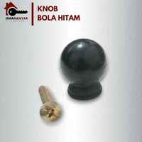(6 PCS) Knob Lemari Plastik Motif Bola Poky Gelas Cum-Cum Jati Handle Tarikan Pintu Laci Kitchen Set