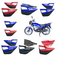 Motorcycle Faring Parts of Side Covers Battery &amp; Tool Panels for Haojue Suzuki HJ125K HJ125K-2 HJ125-7A HJ 125cc Red Black Blue