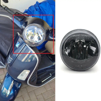 Đèn pha xe máy, đầu PT, cho xe Vespa và Piaggio Gt GTS 125 200 250 3, đèn trước xe máy