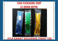 Pita Kawat Souvenir (Twist Tie) 10 CM isi 20 pcs
