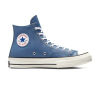 【CONVERSE】Chuck 70 1970 HI 男鞋 女鞋 藍色 皮革 高筒 柔軟 舒適 休閒鞋 A10550C
