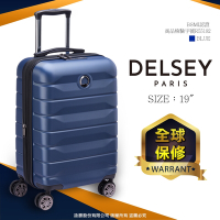 【DELSEY】AIR ARMOUR-19吋旅行箱-藍色 00386680102T9