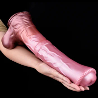 Huge Horse Dildo Silicone Horse Penis Suction Sex Tool for Men Prostate Massager Large Anal Plug Anal Dilator Adult Sex Toy 18