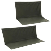 Outdoor 2/3 Seater Waterproof Swing Cover Chair Bench Replacement Patio Garden Swing Case Chair Cushion Backrest Dust Cover