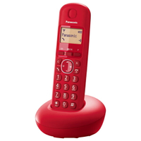 【福利品小刮傷】 Panasonic 國際牌數位DECT 無線電話 KX-TGB210TW 紅色【APP下單最高22%點數回饋】