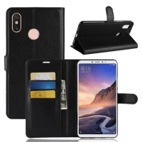 For Xiaomi Mi Max 3 Case Flip Leather Phone Case For Xiaomi Mi Max 3 High Quality Wallet Leather Stand Cover Filp Cases