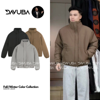DAVUBA x Vinh Bánh Bò [Không Dồn Bông] Áo phao bông tấm DAVUBA cổ cao dày dặn SM116