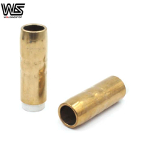 Gas Nozzles 4391 5/8" for Bernard Q/S 200-300A MIG Welding Gun PKG/2 (Red Copper)