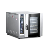 5 Trays Electric Hot Air Convection Oven With Steam function for sale