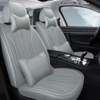 Universal Artificial Leather Car Seat Cover for HONDA Shuttle Crosstour URV Inspire XRV HRV Pilot Element Insight Prelude