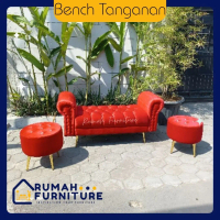Sofa Bench Tanganan/ Sofa Bench/ Bench/ Stool/ Sofa Minimalis /Sofa Aesthteic/ Sofa Lucu