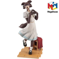 Megahouse Look Up Beastars Juno Collectible Anime Figure Model Toys Furry Desktop Ornaments Gift for Fans