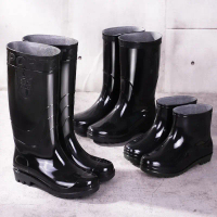 Men's and women's high-top water boots, men's rain boots, summer rain boots, thickened labor protect