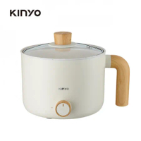 【KINYO】多功能陶瓷美食鍋 FP-0876 (白)