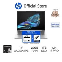 Laptop HP Elitebook 6 G1q Snapdragon X Plus Qualcomm Adreno 32GB RAM 1TB SSD Silver Free Windows 11 