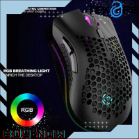 K-SNAKE Mouse Gaming Wireless RGB Honeycomb Rechargeable - BM600