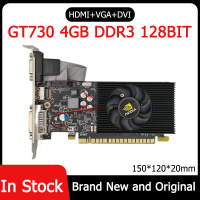 4GB DDR3 Desktop PC Graphics Cards PCI-express2.0 16X Computer Graphics Cards HDMI-Compatible VGA DVI Low Noise for Laptop PC
