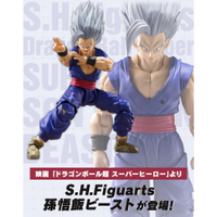 🇯🇵吼皮玩具🇯🇵 魂限 七龍珠 孫悟飯 野獸 悟飯 S.H.Figuarts 日版 金證 SHF 公仔 拆檢 美品