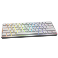 Compatible With Various System Devices Gaming Office Tablet Notebook Rgb Wired And Wireless Bluetooth Mechanical Keyboard