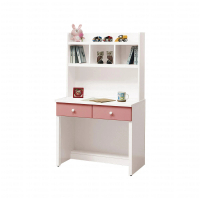 【H&amp;D 東稻家居】粉紅色3尺書桌/TJS1-05100(書桌 桌)