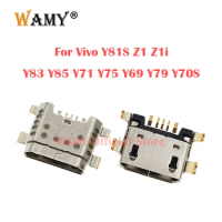 5-100Pcs Micro USB Charging Dock Port Connector Charger Socket Power Plug For Vivo Y81S Z1 Z1i Y83 Y85 Y71 Y75 Y69 Y79 Y70S