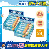 【SOYJOY】大豆營養棒-白巧克力夏威夷豆口味2盒組(12入/盒-膳食纖維 無添加麵粉 不含膽固醇 能量補充)