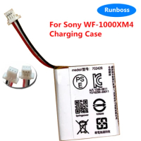 1-2PCS 520mAh Li-ion Wireless Headset Battery For Sony WF-1000XM4 Charging Case New High Quality