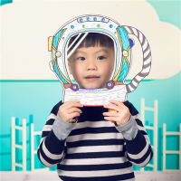 Baby童衣 創意DIY太空人鑽石貼畫材料包 11403