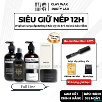 aouerhu Full Line Sáp vuốt tóc nam Rusty Lab Clay Wax Marvelous Valerie Sea Salt Spray chính hãng - 