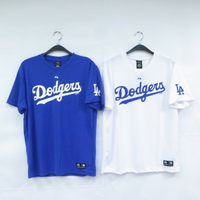 MLB 創信代理 6030216- Majestic 經典款道奇隊 短袖上衣 T恤 吸濕排汗【iSport愛運動】